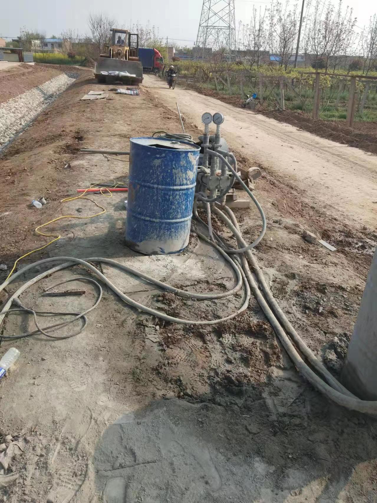 东城街道顶管注浆