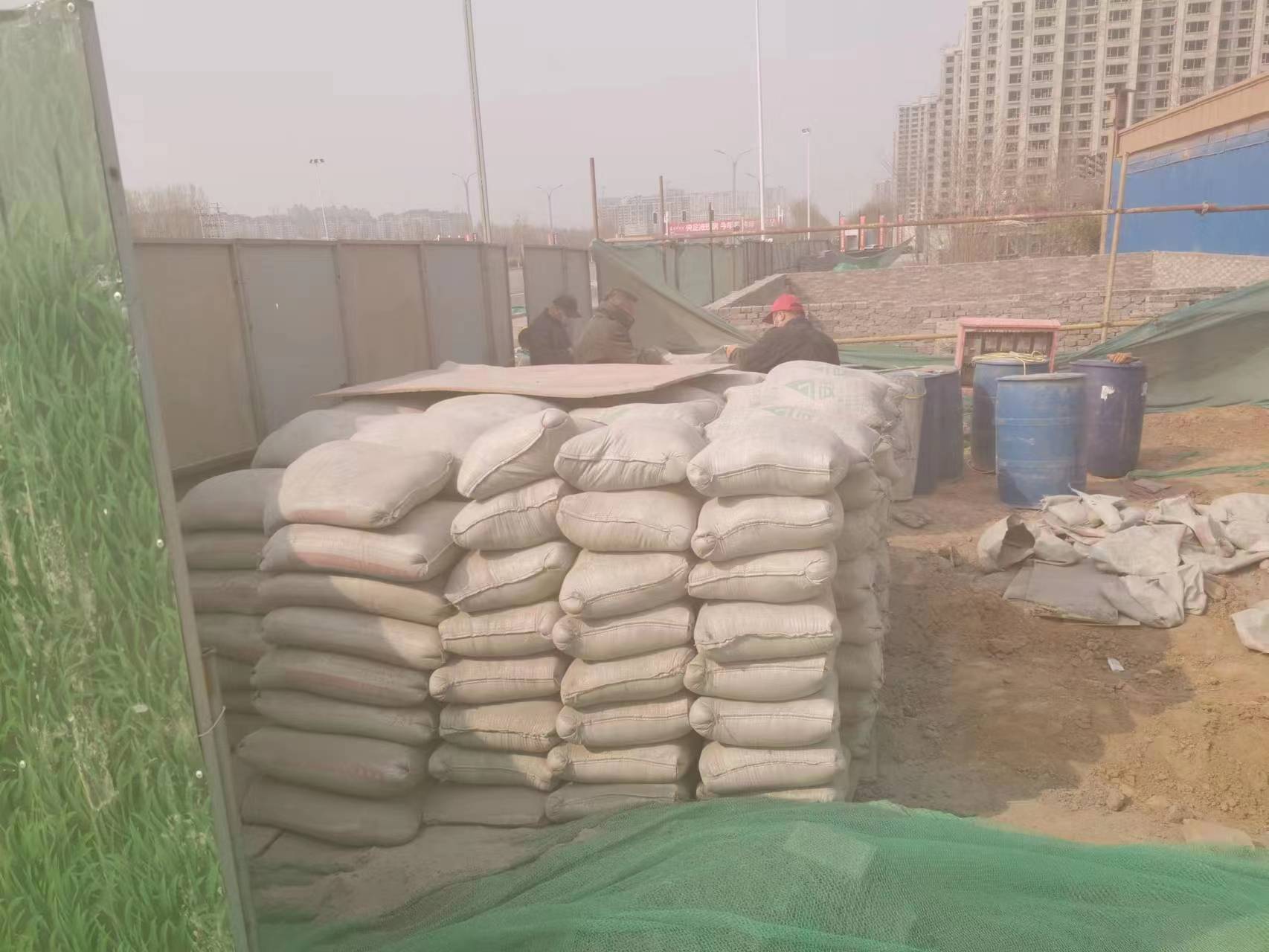 东城街道水泥注浆